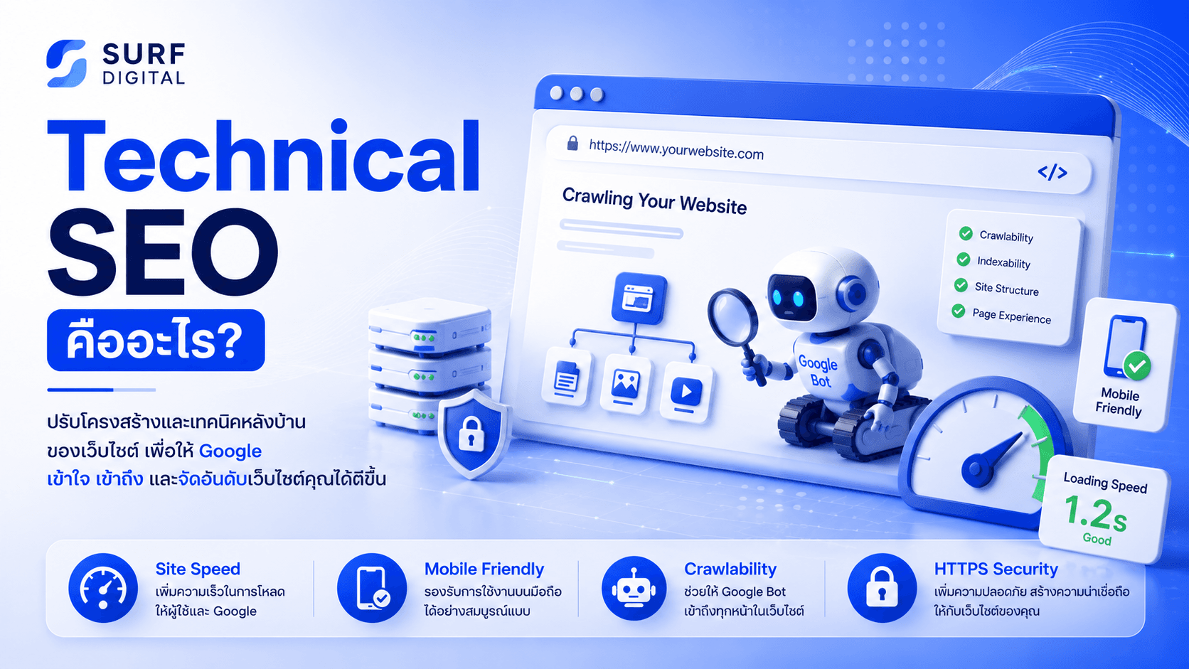 Technical SEO คืออะไร? รากฐานที่ต้องแข็งแกร่งก่อนทำอย่างอื่น